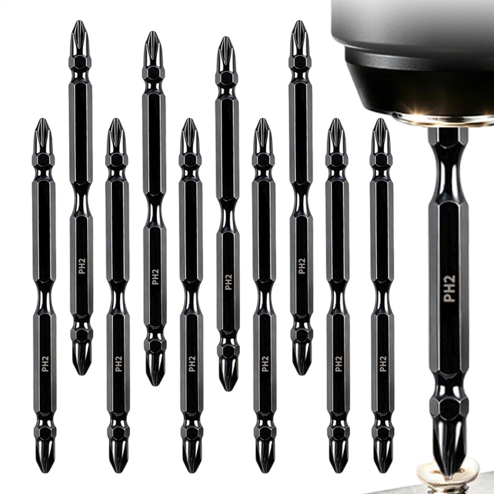 End Mill - Screwdriver Bit Set Double-Ended Milled Magnetic