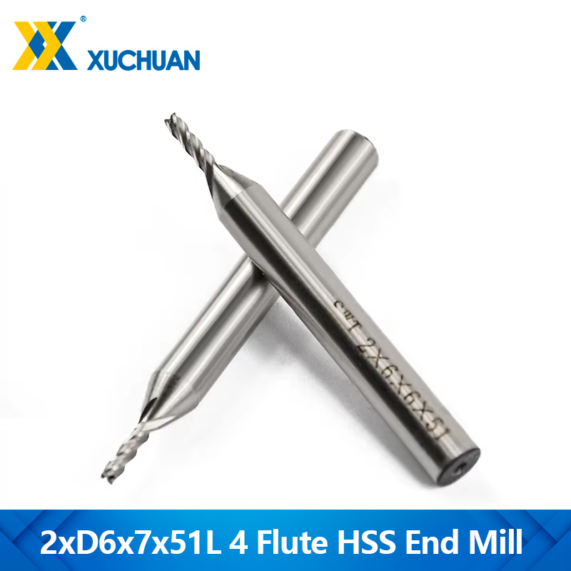 End Mill Set - 1 Máy Tính Đường Kính 2Mm