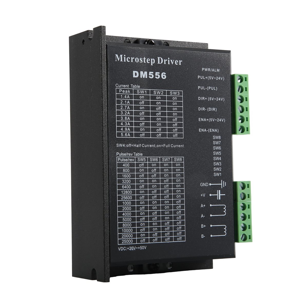 Nema23 Stepper - A49T Digital Stepper Driver, Dm556 Motor