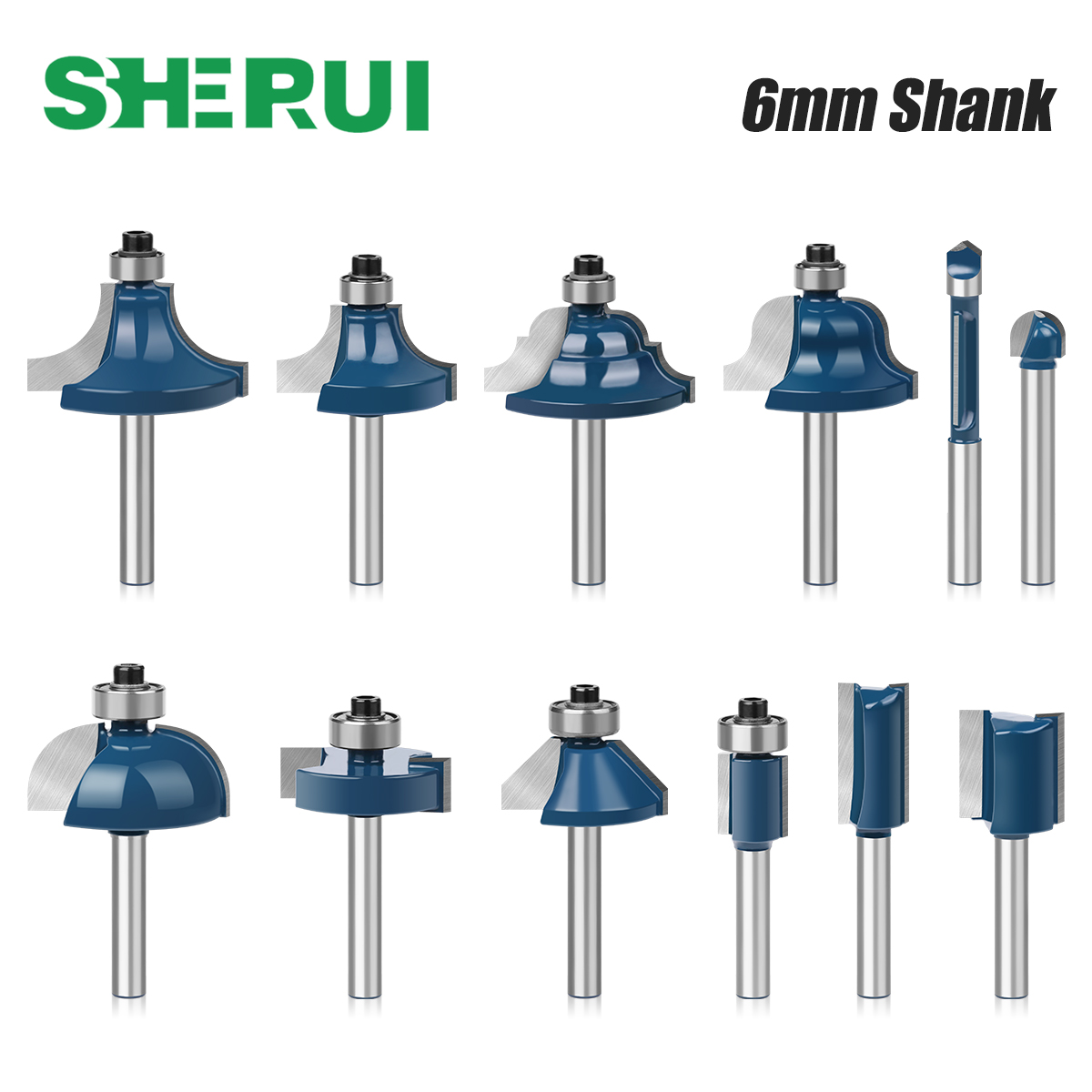 6mm Shank Router Bits Set Stra - đánh giá và giá End Mill Set