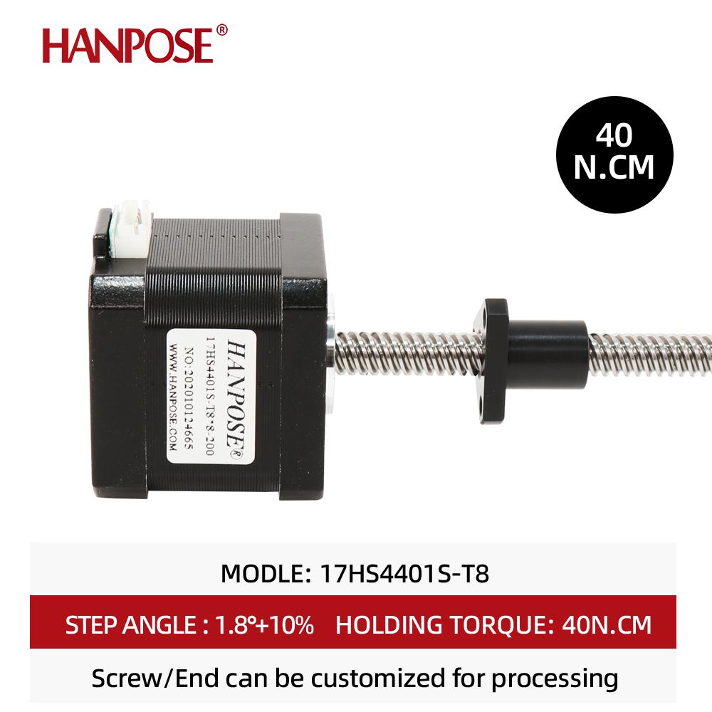Nema17 Stepper Motor 17HS4401S - đánh giá và giá Lead Screw 8Mm
