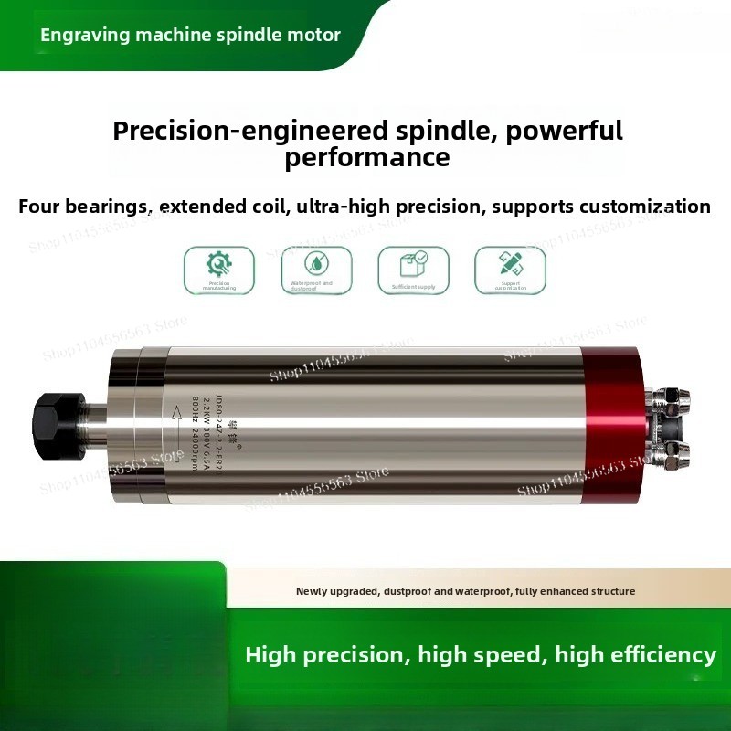 Engraving machine spindle fine - đánh giá và giá Water Cooled Spindle