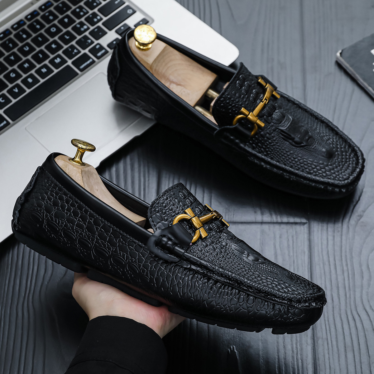 Driving Shoes for Men Brown Cr - đánh giá và giá Cnc Bits