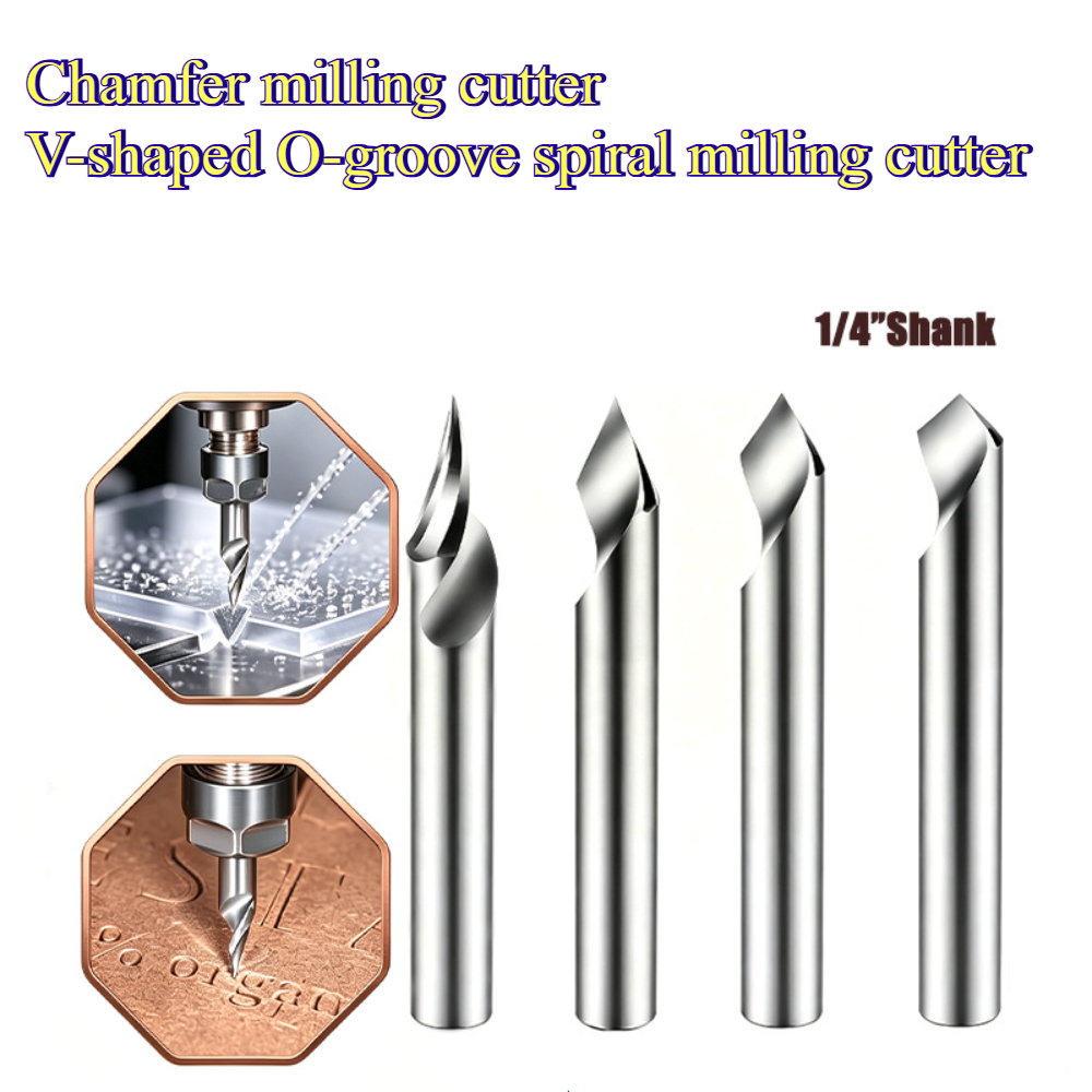 V Type Spiral CNC Router Bit 1 - đánh giá và giá Cnc Bits