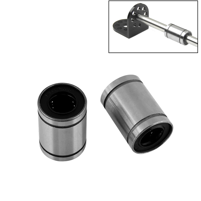 10Pcs LM6UU LM8UU LM10UU LM12U - đánh giá và giá Linear Rod 8Mm