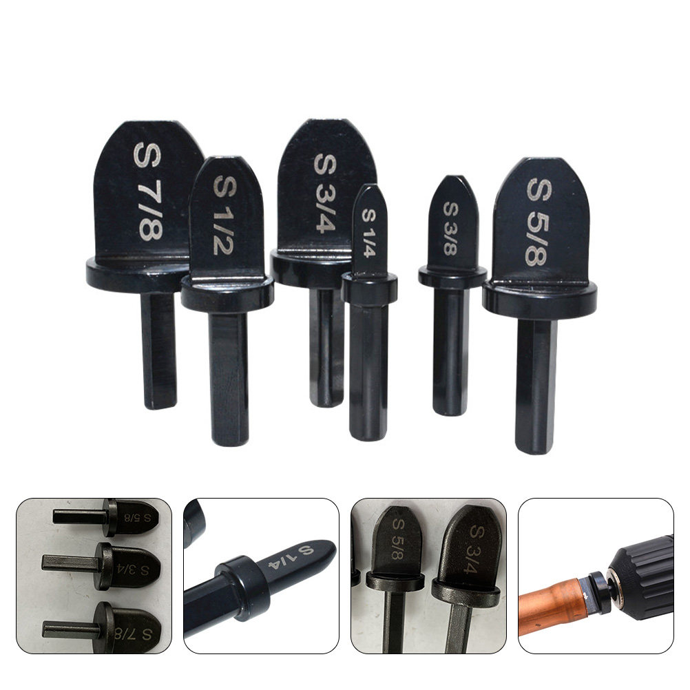 6Pcs Copper Pipe Swaging Drill - đánh giá và giá Drill Bit Set