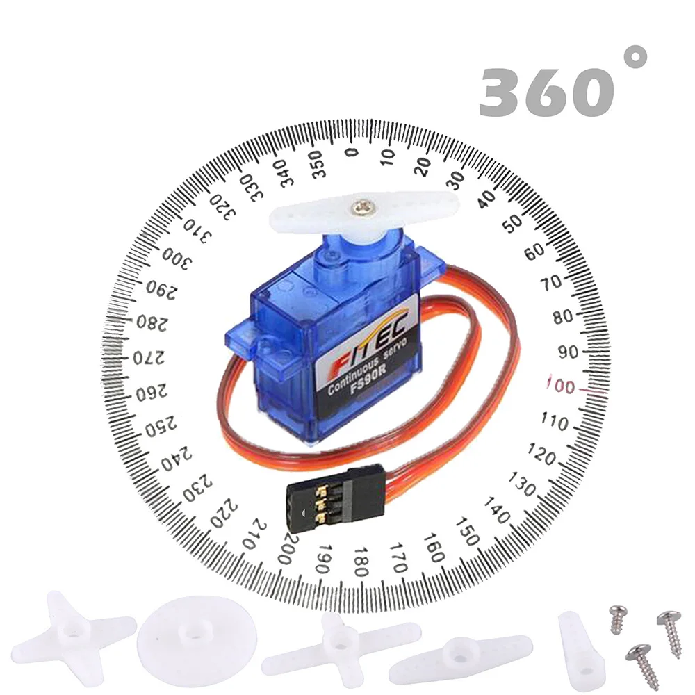 Feetech Mini FS90R Micro Servo - đánh giá và giá Servo 9G