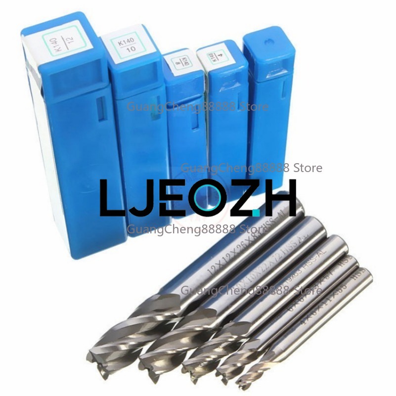 4-Blade Southwest White Steel  - đánh giá và giá End Mill Set