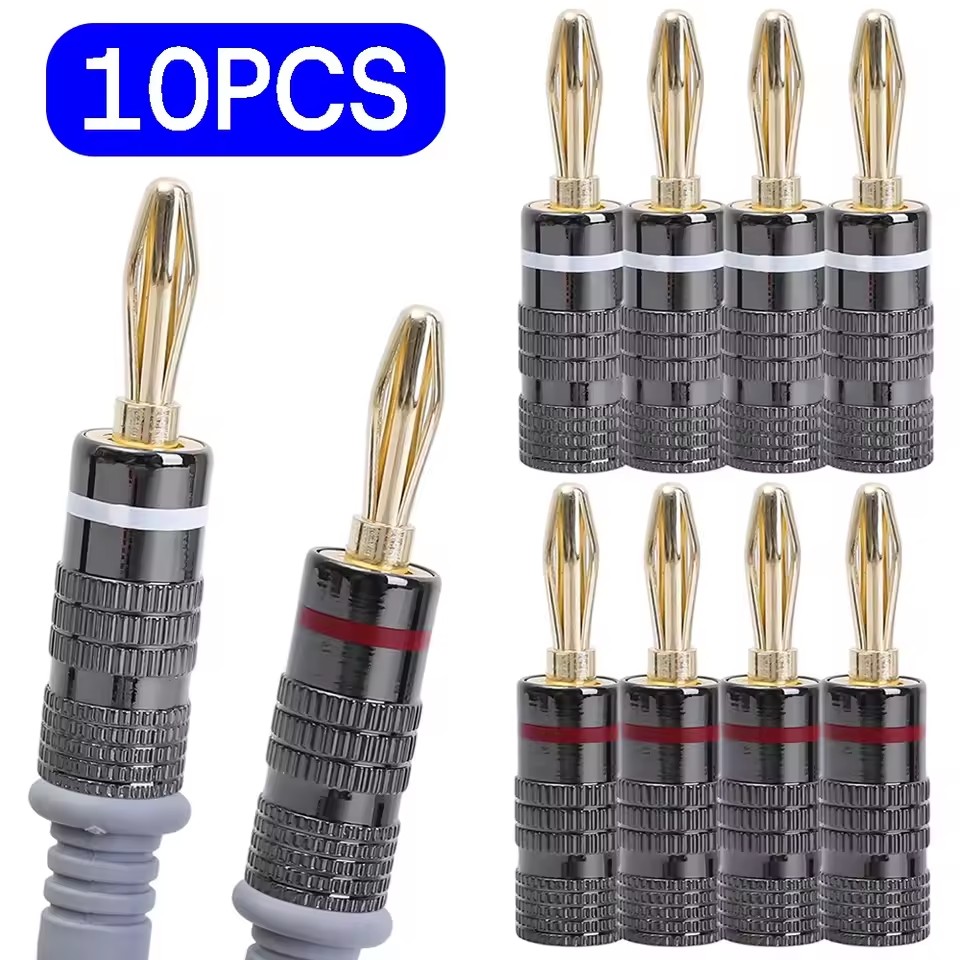 1-10Pcs No Solder Banana Plug  - đánh giá và giá Coupling 8Mm