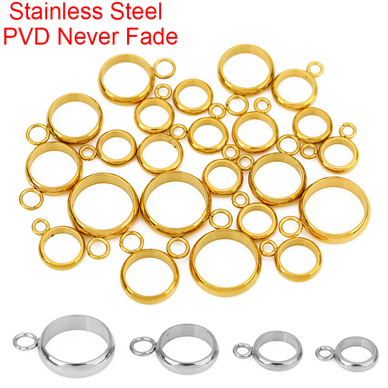 20pcs PVD Never Fade Stainless - đánh giá và giá Coupling 8Mm