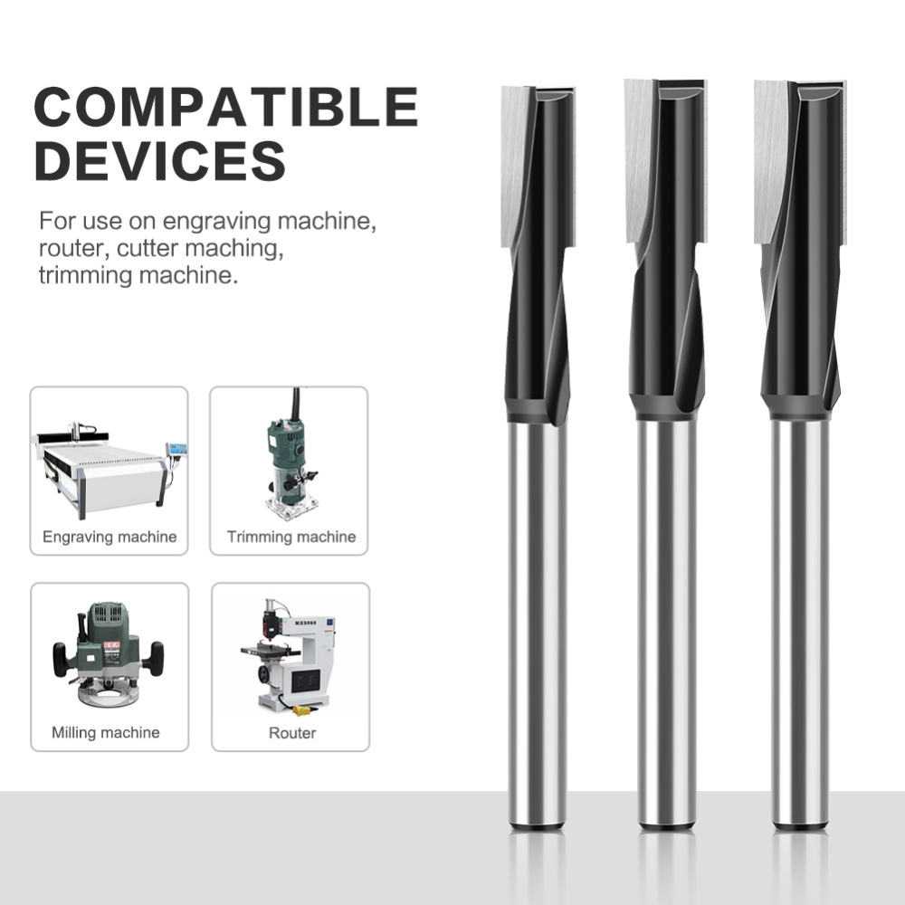 12mm Shank Straight Router Bit - đánh giá và giá Cnc Bits