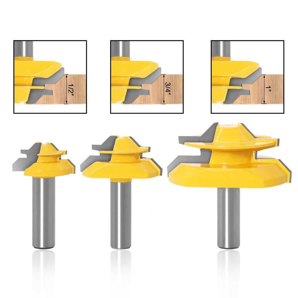 Bộ 3 Khóa MITRE 45 Độ Keo Chun - đánh giá và giá End Mill Set
