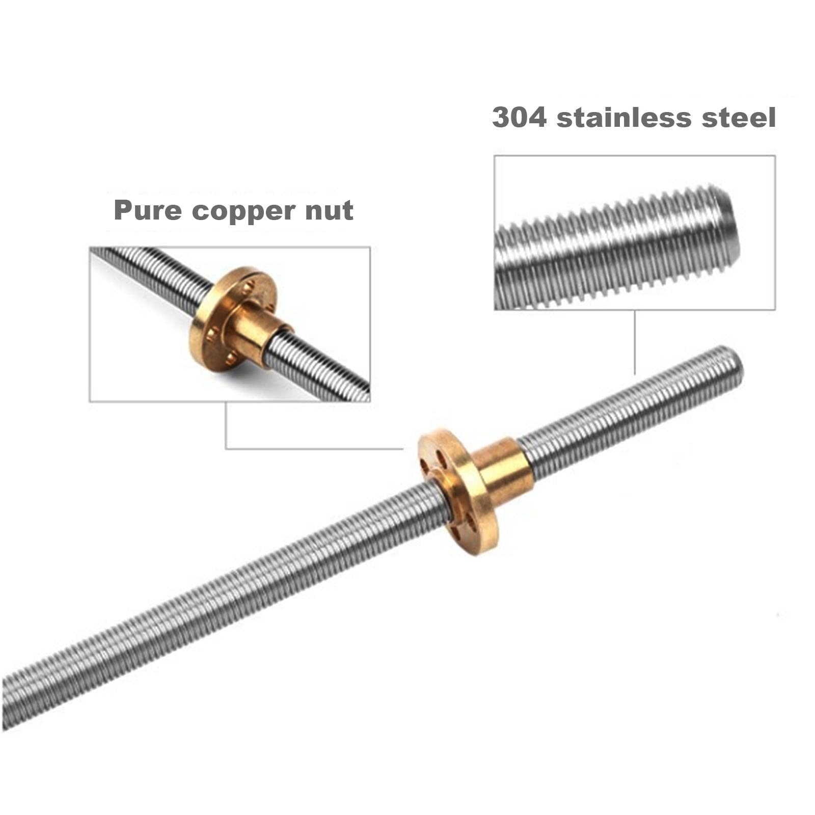 T10 Lead Screw 304 Stainless S - đánh giá và giá Lead Screw 8Mm