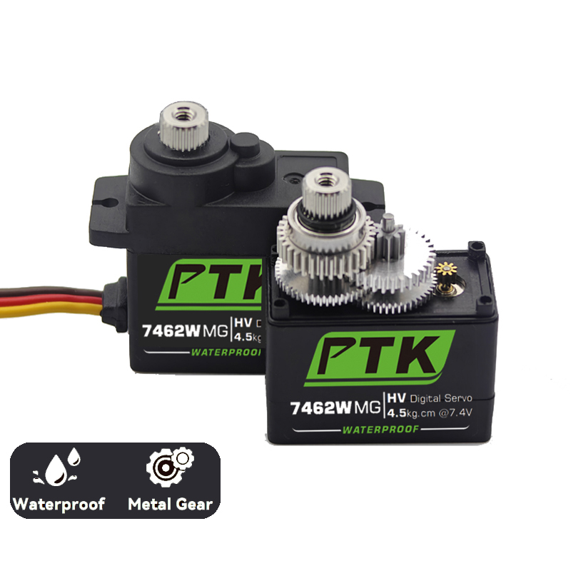 PTK 7462W MG Metal gear 9g mic - đánh giá và giá Servo 9G