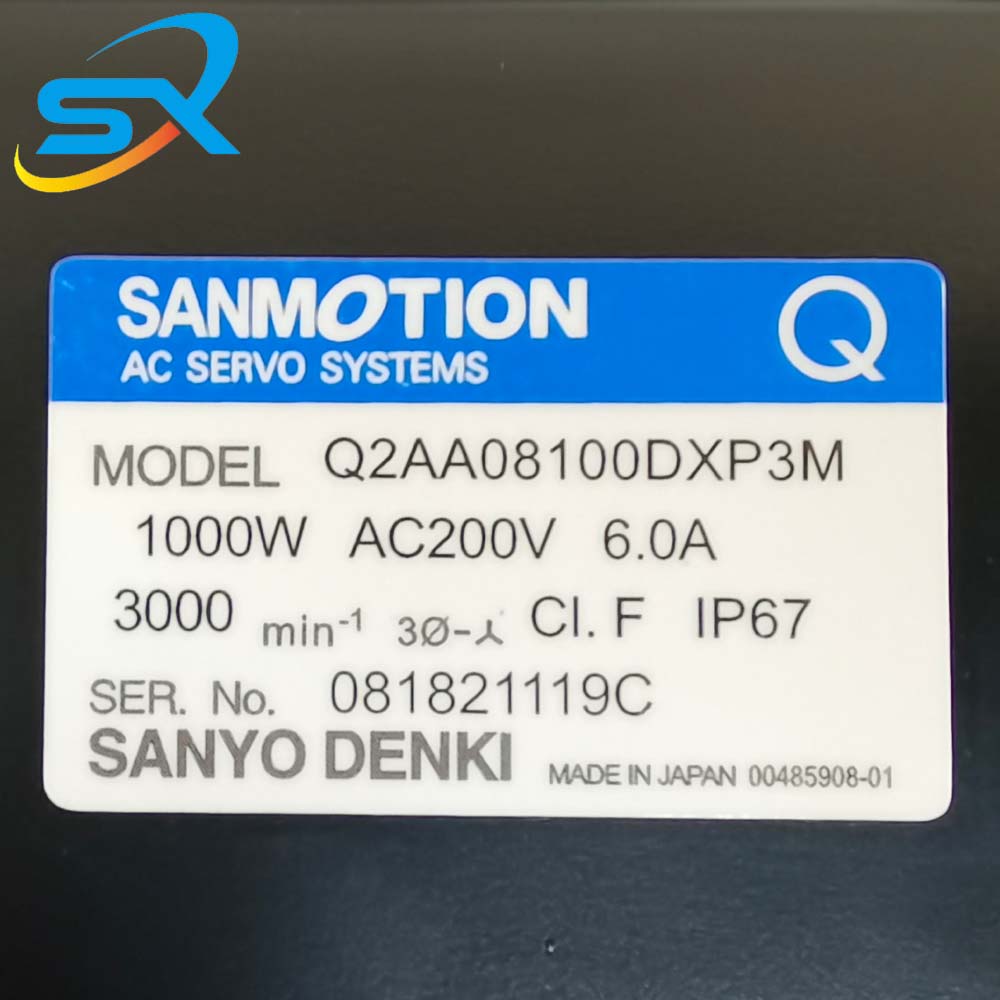 Sanyo AC Servo Motor Q2AA08100 - đánh giá và giá Servo Motor
