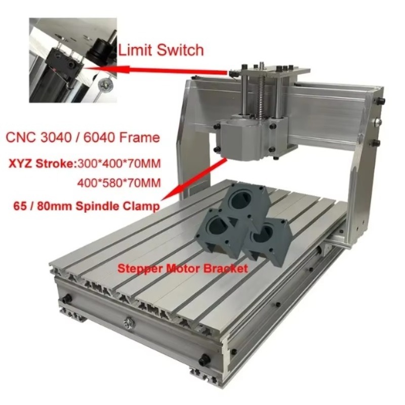 Aluminum CNC 3040 6040 Frame K - đánh giá và giá Cnc Router