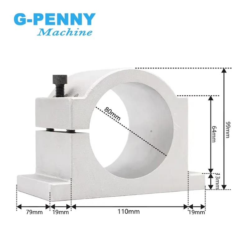 Gpenny 1.5kw ER16 D80mm Water  - đánh giá và giá Spindle Motor