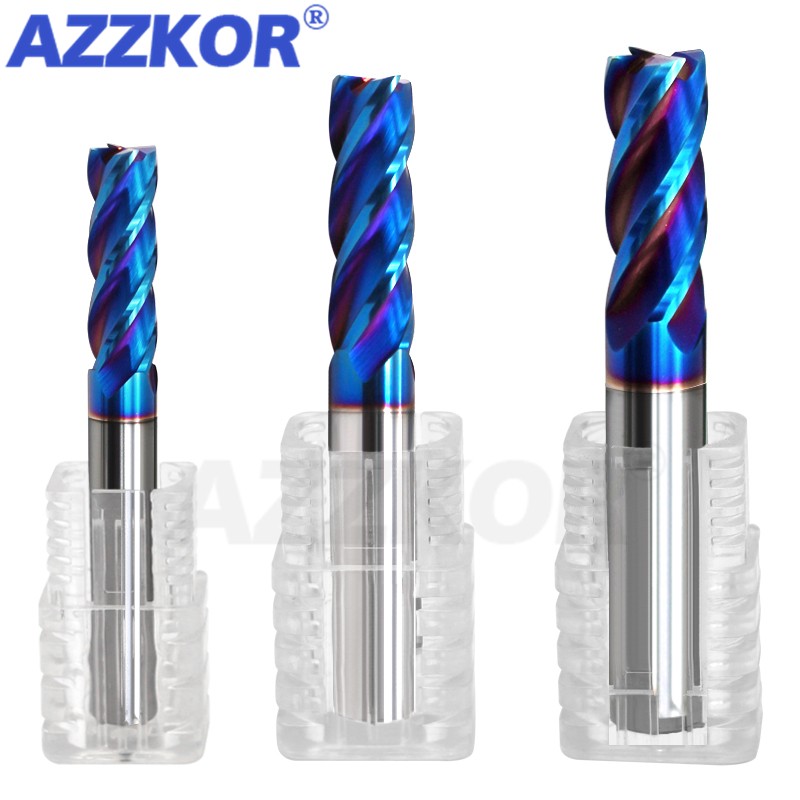 HRC70 4F Milling Cutter Alloy  - đánh giá và giá End Mill Set