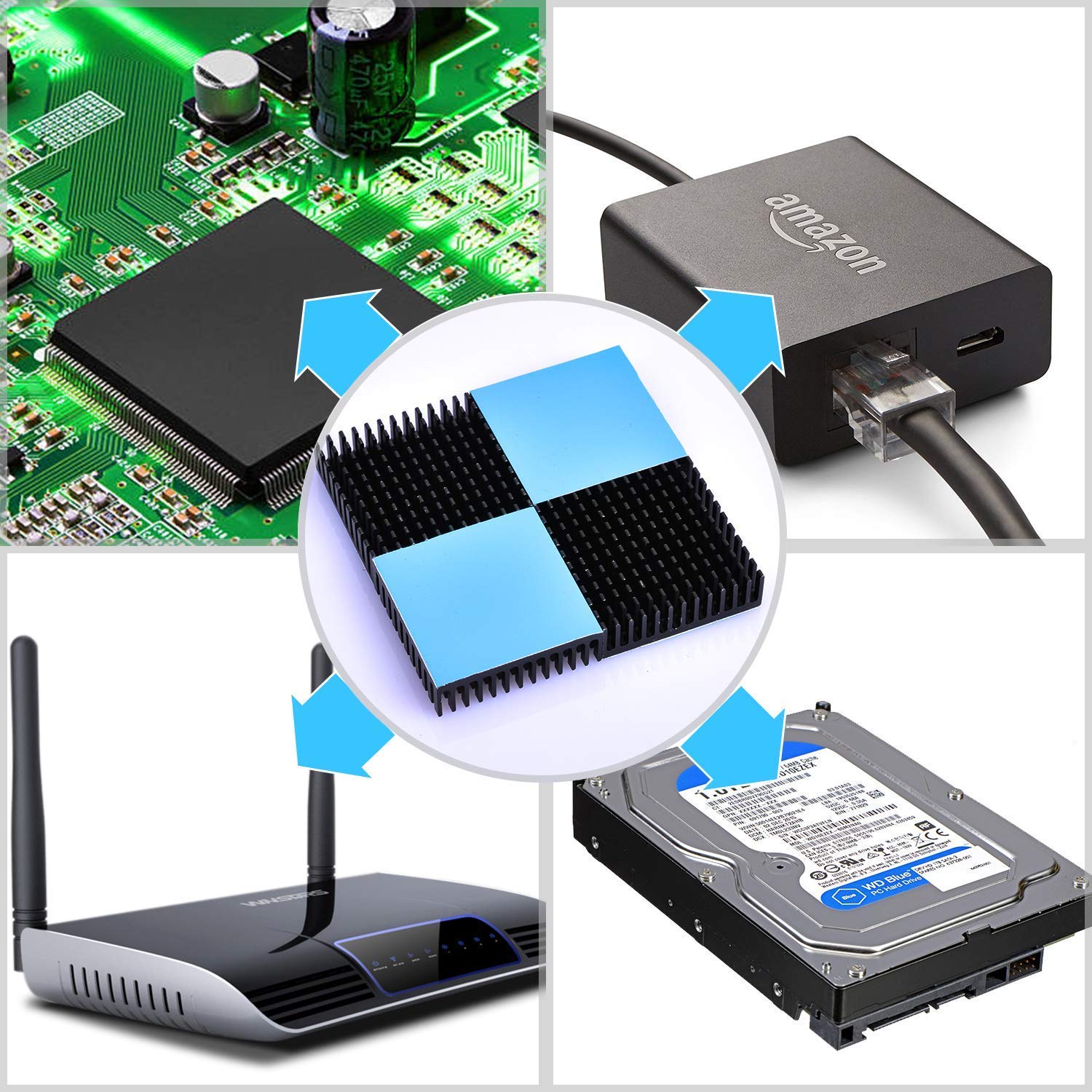 1/2/3/4pcs Heatsink Aluminum C - đánh giá và giá Nema 17 Stepper