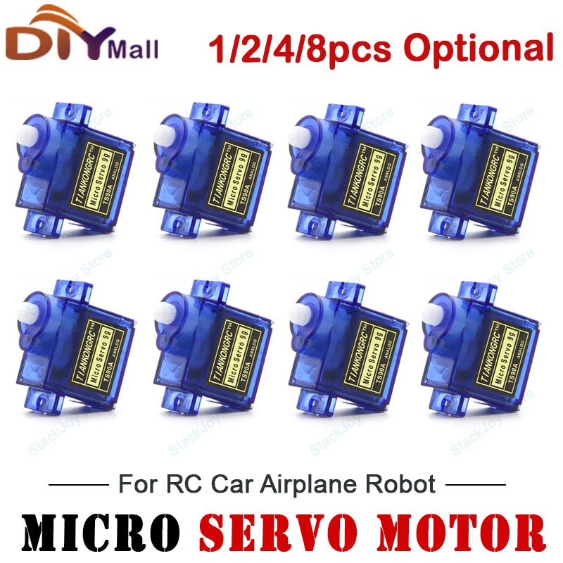 TS90A 9G Micro Servo 180 Degre - đánh giá và giá Servo 9G