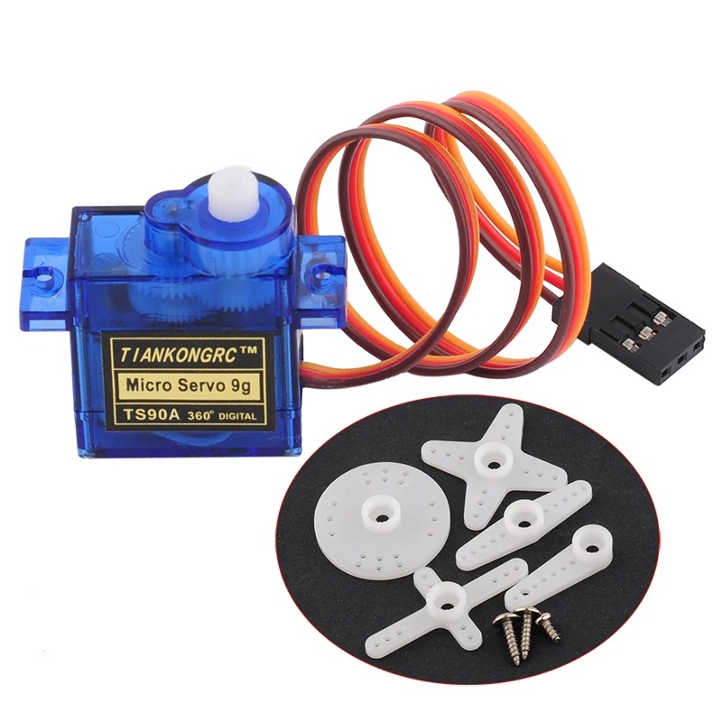 TS90A 9G Micro Servo 180 Degre - đánh giá và giá Servo 9G