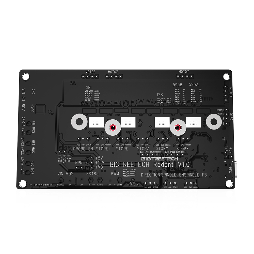 BIGTREETECH Rodent Motherboard - đánh giá và giá Nema23 Stepper