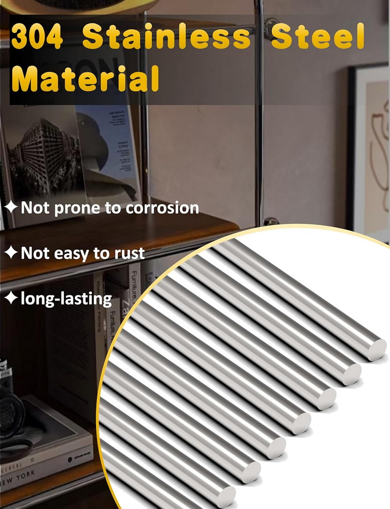 300mm Stainles Steel Solid Rou - đánh giá và giá Linear Rod 8Mm