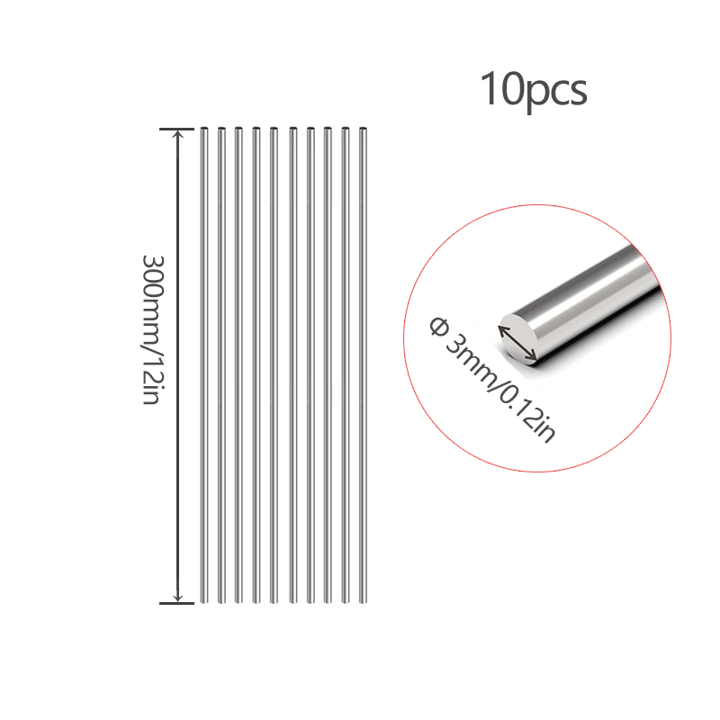 300mm Stainles Steel Solid Rou - đánh giá và giá Linear Rod 8Mm